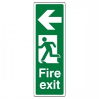 Fire exit Arrow left