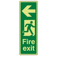 Fire exit Arrow left