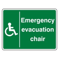 Emergency evacuation chair