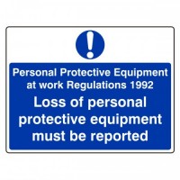Personal protective equipment at work regulations 1992