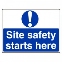 Site safety starts here